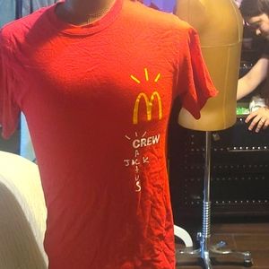 Mc Donald t shirt Cactus Jack ( TRAVIS SCOTT )